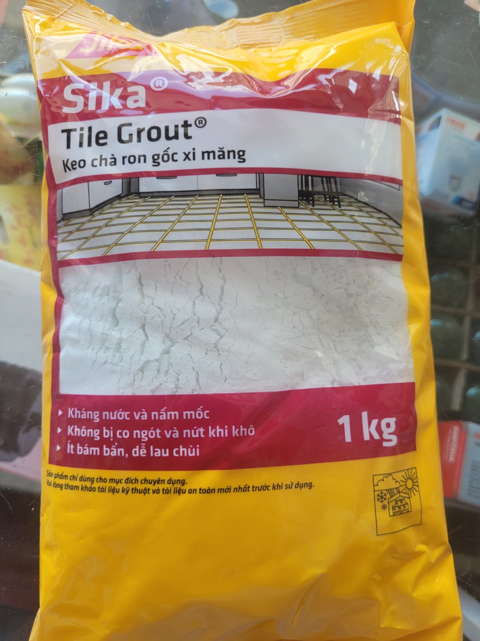 Keo trà ron Sika Tile Grout